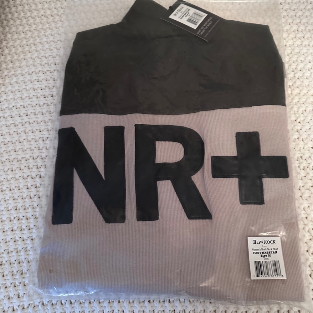 Alp N Rock Lou Mock Neck New With Tags